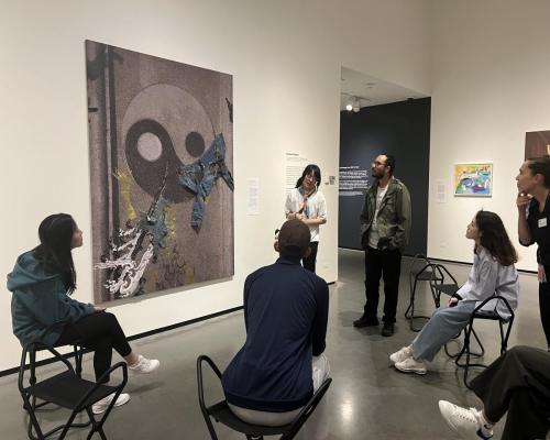 2023 ELP participants share ideas at the RISD museum